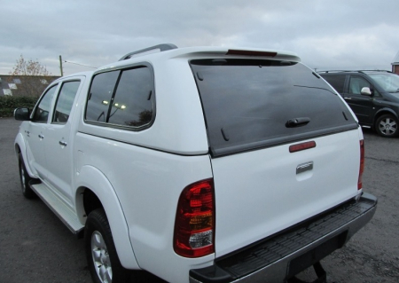 SMARTTOP LAVAKATE HILUX VIGO 4-OVINEN  POPUP IKKUNOILLA HARMAA 1G3 SMCVIGOPOP1G3